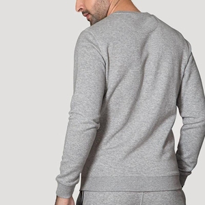 Fashion Winter Breathable Plus Size Two Piece Heavyweight Tracksuit Men High Quality Cotton Polyester <b>T</b>-Shirts Short Set Custom - Product Image 5