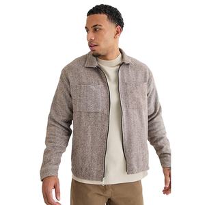 Veste d'hiver en coton lourd, matière chaude 300 g/m², streetwear, vêtements décontractés, coupe ajustée, vente en gros de vestes pour hommes - Product Image 3