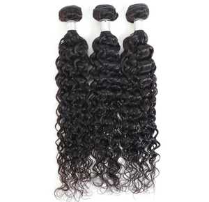 Extensiones de cabello humano indio unisex cutícula alineada toppers sin costuras paquetes sin procesar extensiones de cabello Remy extensiones de cabello alto - Product Image 1