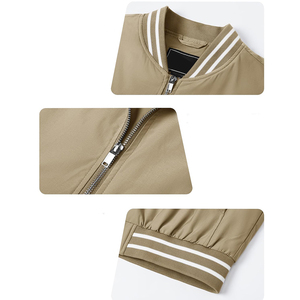 College Baseball jacket for men custom logo Embroidery Varsity top Quality <b>Coat</b> Varsity Jacket Men Varsity Jackets - Product Image 3
