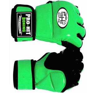 Gants MMA avec logo personnalisé, nouveauté, demi-doigt, grappling MMA, gants de frappe en cuir, gants d'entraînement de combat de Muay Thai - Product Image 2