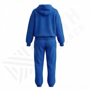 Nouveauté, vente en gros, survêtement personnalisé à effet délavé, ensemble deux pièces, sweat-shirt et pantalon de jogging, ensembles de jogging pour femmes, ensemble de sport personnalisé - Product Image 2