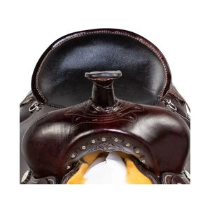 Meilleures ventes de selle américaine de dressage en cuir avec logo personnalisé selle de cheval en plastique de l'ouest anglais selles de cheval - Product Image 2