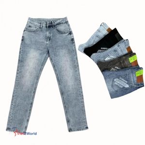 ชุดยีนส์อินเทรนด์สำหรับผู้ชายสไตล์2025เสื้อแจ็กเก็ตยีนส์เอวกลางเอวซักได้สไตล์เวียดนาม - Product Image 4