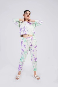 Women Custom Logo Sportswear Sweat Suit Workout Fitness Fleece Plus Size Sweatshirt and Sweatpants Tracksuit for Women - Product Image 3