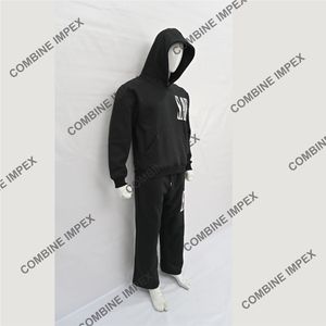 ชุดวอร์มผ้าฟลีซสำหรับผู้ชายผ้าฝ้าย100% เป็นมิตรกับสิ่งแวดล้อมชุดครอปซิปแบบวินเทจ - Product Image 6