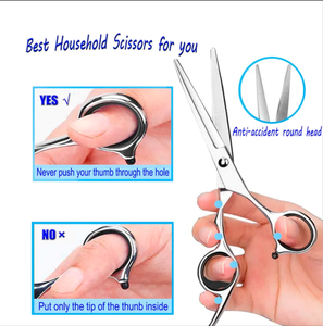 Tijeras de Peluquería Profesionales Personalizadas con Logotipo, de Acero Inoxidable, con Punta Afilada para Cortar el Cabello - Product Image 5