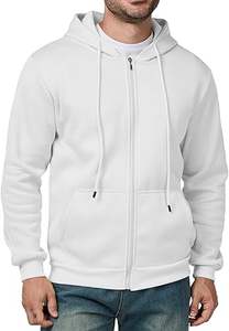Sudadera con Capucha Casual de Invierno para Hombre, Color Sólido, Estilo Moderno, Corte Regular, 100% Algodón, Felpa Transpirable, Ecológica, con Bolsillo, Secado Rápido - Product Image 5