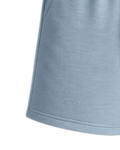 <b>Men</b> Ash Sky Fleece <b>Shorts</b> Soft Thick Fabric Drawstring Waist Casual Gym Workout <b>Lounge</b> <b>Short</b> Pants OEM Custom Logo Service - Product Image 6