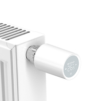Radiador eficiente Calefacción Termostato WiFi Programable Control remoto Fácil instalación con material ABS para medios de agua