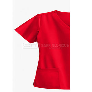 Uniformes Médicos de Moda, Uniformes Médicos Totalmente Personalizables, Conjuntos de Uniformes Médicos con Cuello Alto y Manga Corta, Uniformes Médicos con Material Resistente - Product Image 4
