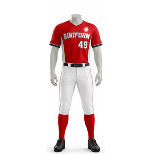 Factory Direct Sale Baseball Uniforms Best Manufacturer Made Top Design Comfortable Fit Baseball Uniforms - Product Image 2