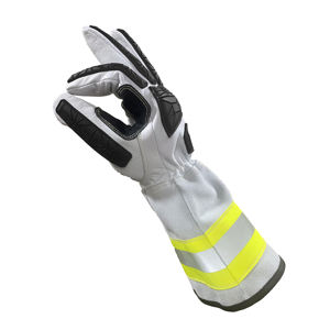 Guantes Mecánicos de Cuero Vacuno de Alta Calidad, Resistentes, Suaves y Cómodos, con Inyección de TPR, Resistentes a la Abrasión - Product Image 2