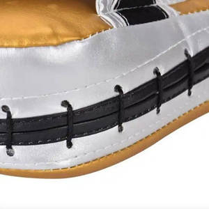 Diseño personalizado Impreso Boxeo Focus Pad Pakistán Hecho Durable Mejor Precio Focus Mitts Pad Para Boxeo - Product Image 4