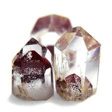 Quartz rouge fantôme de qualité supérieure (quartz hématoid) |   Points de cristal d'hématite naturelle inclus |   Spécimens de qualité collectionneur en gros - Product Image 2