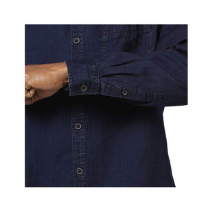 Dernière chemise en jean pour hommes du fabricant pakistanais Meilleure tenue de rue pour le printemps Nouvelle arrivée au meilleur prix - Product Image 6