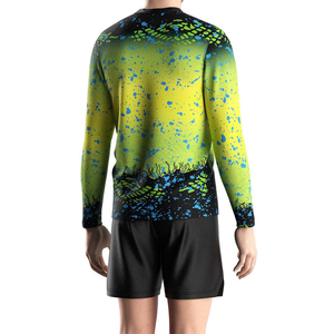 Camisa de pesca de protección solar hecha a medida para hombre, camisetas de pesca de torneo de sublimación de rendimiento, ropa de pesca deportiva - Product Image 2