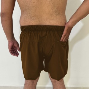 Best Selling <b>Men's</b> Casual <b>Shorts</b> High Quality with Comfort <b>Elastic</b> <b>Waistband</b> Custom Logo Design and Solid Pattern - Product Image 3