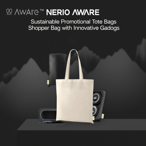 Borse Shopper Promozionali Sostenibili Nerio Aware con Gadget Innovativi - Product Image 3