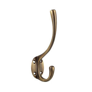 Modern Design 125mm Brass Finish 2-Piece Hat & <b>Coat</b> <b>Hook</b> for Bathroom & Living Room Garments Hats Towels & <b>Rails</b> - Product Image 1