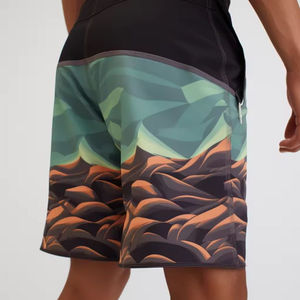 Pantalones cortos de playa de diseñador de nailon con cintura elástica, pantalones cortos deportivos personalizados para surf, pantalones cortos de verano para hombre - Product Image 5