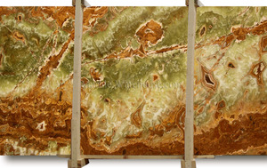 Dalles élégantes d'onyx vert multi du Pakistan, dalles de marbre d'onyx vert multi de pierre naturelle 100%, dalles de marbre d'onyx vert multi - Product Image 3