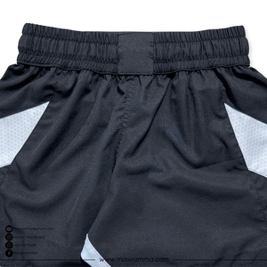 Shorts MMA de haute qualité en gros avec logo personnalisé, extensible dans 4 directions, arts martiaux, panneau latéral ventilé, taille élastique, entraînement unisexe - Product Image 6