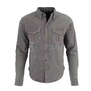 Lightweight Street Style <b>Jeans</b> T-<b>Shirt</b> <b>for</b> <b>Men</b> Quick Dry Breathable Male <b>Jeans</b> <b>Shirt</b> OEM Best Style - Product Image 2