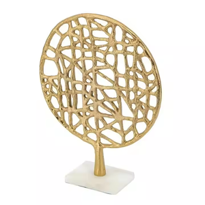 Sculpture en aluminium Décor de table chic pour la maison Hôtel ou restaurant Quantité en vrac disponible - Product Image 2