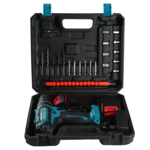 Taladro de impacto inalámbrico de alta potencia para madera, <span class=keywords><strong>herramientas</strong></span> eléctricas, juego de taladro percutor multifunción de 21V - Product Image 3