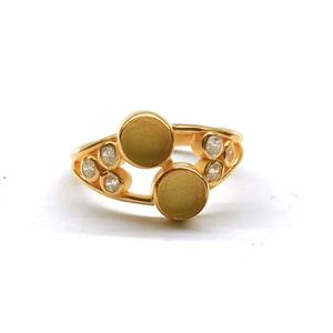 Nueva llegada 925 plata esterlina redonda CZ cristal bisel ajuste anillo en blanco DIY encontrar joyería hacer suministros para hombres y mujeres - Product Image 5