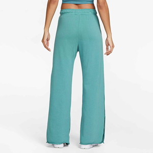 Women Soft Fleece Straight Regular Fit Sweatpants Breathable Warm Cozy Lounge Flat <b>Lace</b> <b>Elastic</b> Waist Casual Winter Daily Wear - Product Image 2