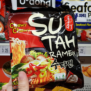 Pida la sopa de fideos de Ramen de Samyang Sutah, masticable, 120g en línea Fideos de ternera picantes de Samyang Sutah 120g X 40 bolsas - Product Image 6