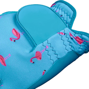 Gants de sport bleus et roses Flamingo, doux, respirants, à séchage rapide, légers, antidérapants, compatibles écran tactile, fermeture auto-agrippante - Product Image 5