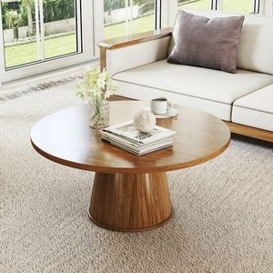Table basse en bois avec un attrait intemporel en bois, adaptée aux intérieurs modernes et traditionnels - Product Image 1