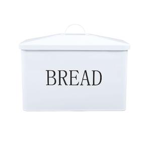 กล่องเก็บขนมปังเหล็กโลหะสำหรับจัดเก็บและจัดระเบียบอาหารในบ้านและห้องครัว - Product Image 3