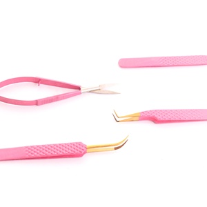 Parfait pour les experts en cils et les pinces à cils à usage personnel Accessoires de cils en acier de haute qualité Outils, y compris les ciseaux à ressort - Product Image 3