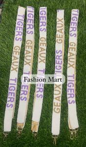 Personnalisable Gameday déclaration perlée bandoulière téléphone sangle mignon et tendance acrylique et coton accessoire mobile - Product Image 4