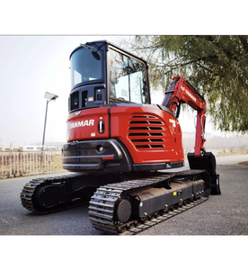 Mini-excavatrice Yanmar VIO50 d'occasion, excavatrice de 5 tonnes, petite pelle, faible nombre d'heures de travail, pièces d'origine, certifiée CE - Product Image 4