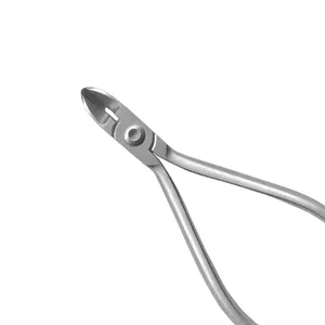 Ciseaux orthodontiques professionnels en acier inoxydable pour fils épais, certifiés CE, forceps chirurgicaux dentaires à prise manuelle, personnalisables OEM - Product Image 3