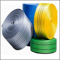 Correa de Polipropileno (PP) Tejida de Alta Resistencia, Grosor de 0.5-4 mm, Ancho de 7-125 mm - Marca SUPER FORCE para Bolsas y Prendas