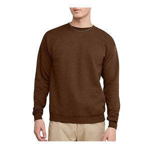 Logo personnalisé Ras du cou Épaules tombantes Sweat-shirt lourd Oversize Sans poche Crew Sweat-shirt blanc à capuche - Product Image 3