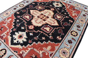 Alfombra de área de algodón de lana Oushak rectangular grande moderna hecha a mano diseño Floral tradicional de lujo para el hogar piso al aire libre sala de estar - Product Image 6