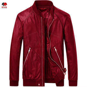 Veste en cuir pour homme, logo personnalisé, couleur unie, matériau durable, design unique, OEM et ODM disponibles - Product Image 5