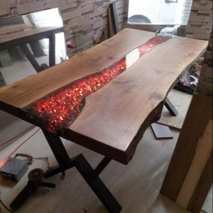 อีพ็อกซี่อีพ็อกซี่เรซินมือและไม้หรูหราหรูหราสำหรับใช้ในร้านอาหารห้องอาหารกาแฟแม่น้ำ - Product Image 5