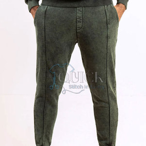 Chándal de invierno transpirable con lavado ácido de gran calidad para correr, ropa informal con logotipo personalizado, 100% algodón al mejor precio - Product Image 3