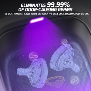 Nettoyeur à ultrasons portable et durable 12V 45Khz 255ml Capacité du réservoir 4 modes de nettoyage Bijoux Pièces métalliques Articles personnels - Product Image 6