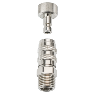 Coupleur de soupape de contrôle de réglage du débit d'air-Coupleur de déconnexion 1/8 "BSP pour aérographe à air comprimé Accessoires aérographe - Product Image 2