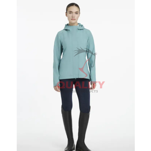 Veste d'équitation pour femmes de qualité supérieure imperméable et respirante tissu extensible coupe ergonomique équipement d'entraînement équestre élégant - Product Image 5