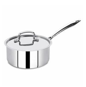 Ollas de metal de alta calidad con sartén para salsa con asa del fabricante y proveedor indio a un precio asequible. - Product Image 5